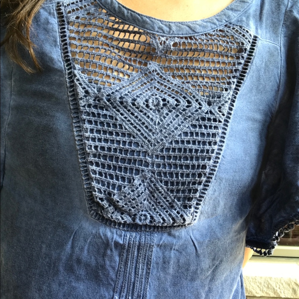 Chambray Blouse - Picture 3 of 9